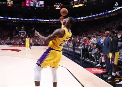 湖人对开拓者比赛结果